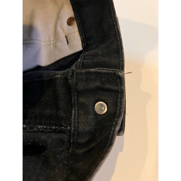 Levis 950 Relaxed Fit Tapered Leg Orange‎ Tab Black Jeans 90’s USA VTG 14 Reg M - Picture 8 of 14